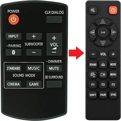 Produktbild von Ersastz Fernbedienung für Panasonic N2QAYC000133