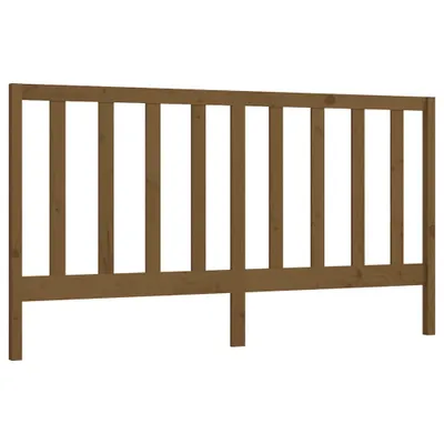 Immagine prodotto di vidaXL Testiera marrone miele 206x4x100 cm in legno di pino massiccio