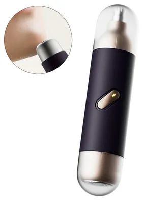 Produktbild von Nasenhaartrimmer elektrisch 2 in 1, Bart & Nasenrasierer, USB-C wiederaufladbar, wasserdicht, LED Display, tragbar