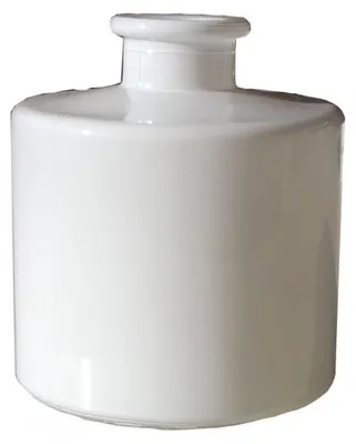 Produktbild von Flaschenvasen weiß Vase rund