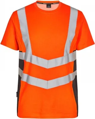 Produktbild von F. Engel Safety T-Shirt, Orange/Anthrazit Grau, Gr. 3XL