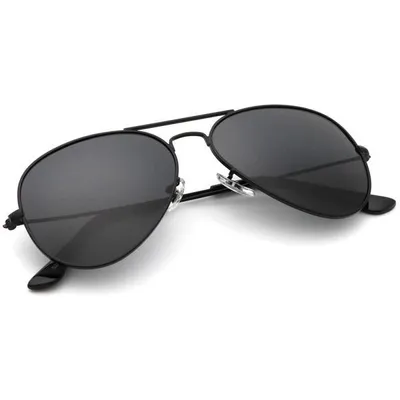 Produktbild von Coole polarisierte Brille – Sonnenbrille – Sonnenschutzbrille – Runde Sonnenbrille – Outdoor-Brille – Fahrbrille – UV-Schutz – Schwarz