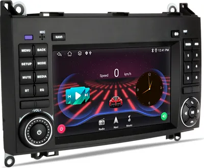 4 64G 7 Android 14 CD DVD Autoradio Carplay Für Mercedes