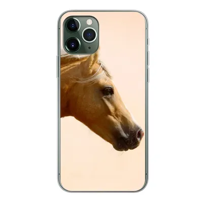 Produktbild von MuchoWow® Handyhülle Schutzhülle Hülle für iPhone 11 Pro Pferd - Licht - Luft Silikon Softcase Handy Hülle - Handy