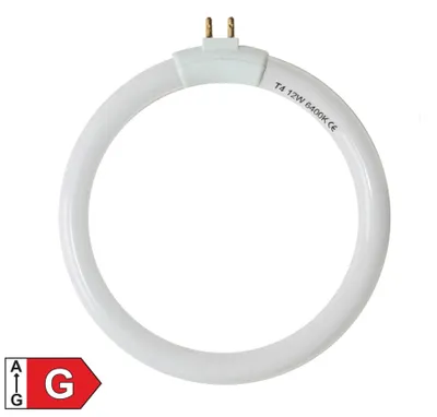 Obrázek produktu pro Zářivka náhradní pro lampu s lupou NKL022F, typ T4, 12W, 6400K, patice G10q