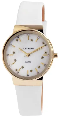 Produktbild von Just Watch Damenuhr Echtlederband