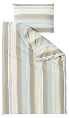Obrázok produktu pre Krepové obliečky LÍNIE hnedé 70x90 + 140x200