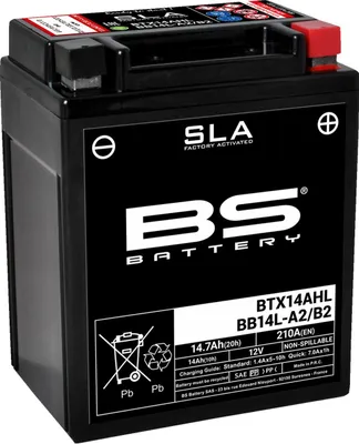 Obrázek produktu pro BS BATERIE SLA Bezúdržbová baterie aktivovaná z výroby - BTX14AHL / BB14L-A2/B2