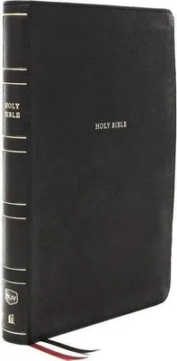 Produktbild von Nkjv, Thinline Reference Bible, Leathersoft, Black, Red Letter Edition, Comfort Print
