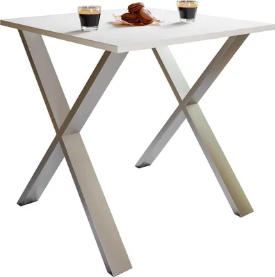 Productafbeelding van Premium houten eettafel | H. 76 x B. 80 x D. 50 cm | Keukentafel Eettafel Xona X