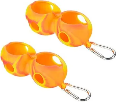 Produktbild von PATIKIL Golfballgreifer, 2er-Pack - Gelbes Silikon