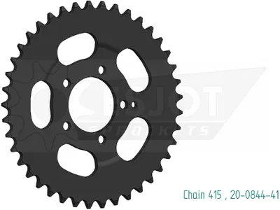 Immagine prodotto di Pignone ESJOT 415 41T acciaio nero