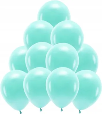 Produktbild von Luftballons 12 Zoll, Pastell Dunkelmint 100 Stk. 1 Packung.