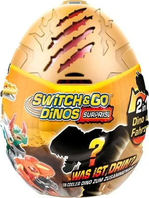 Obrázok produktu pre VTech Switch & Go Dinos - Vajíčko s prekvapením, hracia figúrka - Vtech 80-422504 - (Hračky / Akčné figúrky)