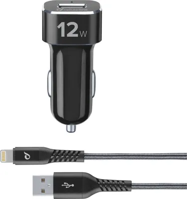 Zdjęcie produktu dla Cellularline TETRCBRKITMFIPH2A, Automatyczna, Zapalniczka, 1 m, Czarny