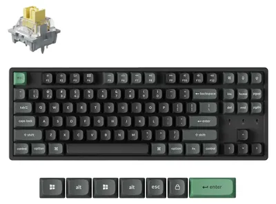 Produktbild von Keychron K8 Ultra 8k Kabellose Mechanische Tastatur Apex Banana Switch - K8U-J4 [QWERTY US]