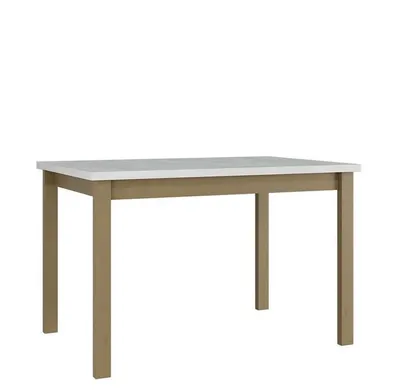 Obrázok produktu pre Rozkladací kuchynský stôl 120x80 cm ELISEK 1 - biely / dub sonoma