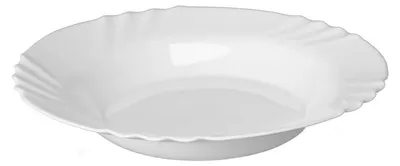 Image de Assiette plate en porcelaine 23 cm