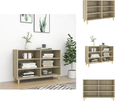 Obrázek produktu pro vidaXL Příborník Sonoma dub 103,5x35x70 cm materiál na bázi dřeva - Příborníky