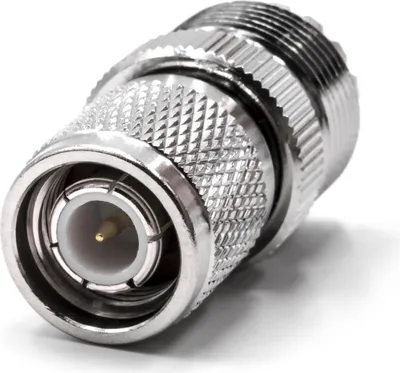 Produktbild von vhbw TNC Adapter (m) auf UHF PL-259 Buchse für verschiedene Hochfrequenztechnik-Geräte - HF-Koaxialadapter