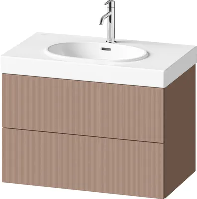 Image de Meuble sous-lavabo Balcoon Duravit, suspendu, 2 tiroirs, 784x509x471mm, BA47230JFIF0000