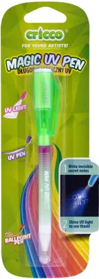 Zdjęcie produktu dla Cricco Długopis Magiczny UV mix kolorów 1 szt.