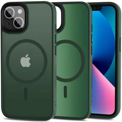 Produktbild von Tech-Protect Magmat Magsafe Iphone 13 Mattgrün
