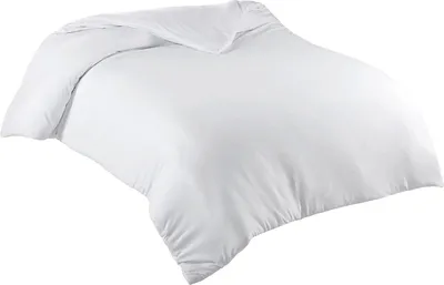 Produktbild von Bettwäsche Bettbezug 155x220 cm Einfarbig 100% Baumwolle Weiss