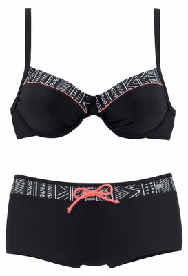 Produktbild von KangaROOS Bügel-Bikini schwarz Größe 38 Cup E