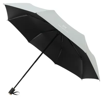 Produktbild von INF Automatik-Taschenschirm mit UV-Schutz Grün