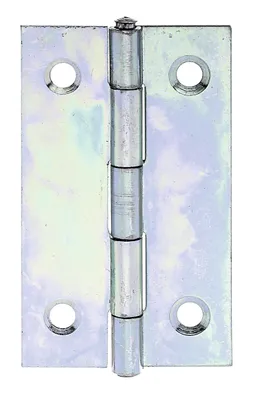 Image de Alberts 849955 Charnière, étroite, galvanisée sendzimir, 51 x 30 mm, set de 20 pièces