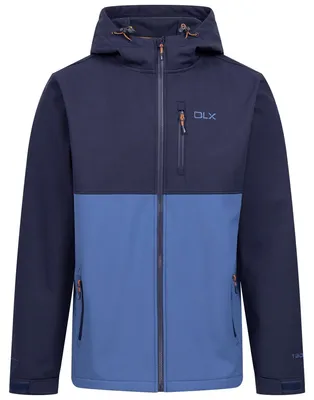 Obrázok produktu pre Trespass – Softshellová bunda "Flanagan" pre pánov, model DLX TP7416 (veľkosť M), farba: tmavomodrá