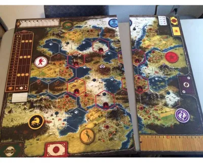Immagine prodotto di Scythe - Board Extension – Accessorio – Ghenos Games – 2-5 giocatori – 14+