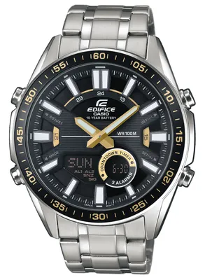 Image de Casio Edifice Montre homme EFV-C100D-1BVEF Bracelet en acier inoxydable