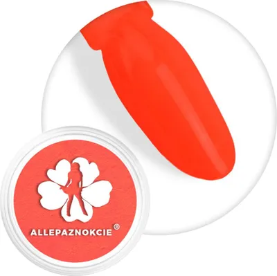 Image de Smoke Nails Poudre à ongles à effet fumé Allepaznokcie néon orange foncé n° 06