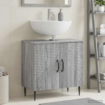 Obrázek produktu pro Maison Exclusive – Skříňka pod umyvadlo HAARLEM, barva Sonoma, rozměry 59,5 x 31,5 x 59 cm