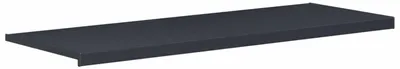Produktbild von vidaXL Fensterbank Anthrazit mit Holzmaserung 120 x 50 x 4,5 cm PVC