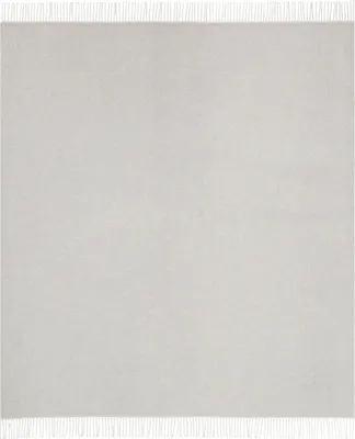 Immagine prodotto di Plaid biederlack con frange Colore argento Dimensioni 130 x 170