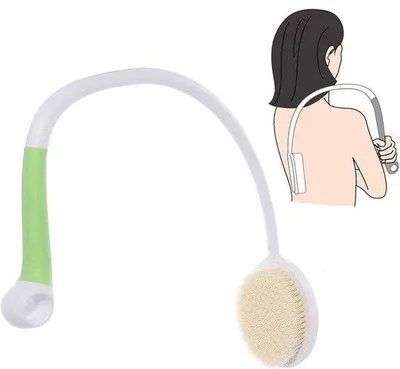 Zdjęcie produktu dla Szczotka do ciała z długą rączką - Ergonomiczna szczotka do masażu pleców, zapewniająca łatwy dostęp - Dla zdrowszej skóry