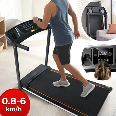 Produktbild von Laufband - klappbar, elektrisch, LCD-Display, 1000W, Lauffläche 100x38cm, Kalorienzähler, Sicherheitsschlüssel, bis 6Km