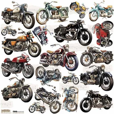 Immagine prodotto di AUFKLEBER - ScrapLove - Moto 1 - Moto 1