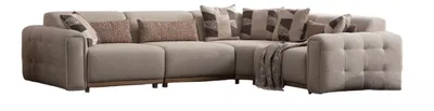 Produktbild von L-förmiges Sofa Sofaecke Wohnlandschaft Sitzlandschaft Eckpolster Couch