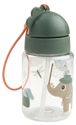 Productafbeelding van Done by Deer 1066133, Geschikt voor dagelijks gebruik, 280 ml, Met rietjesdeksel, Siliconen, Polyethyleen, Groen, 0,6 jaar/jaren