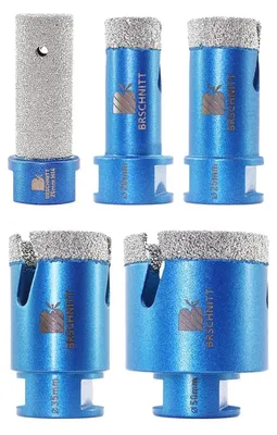 Produktbild von Diamant-Kernbohrer-Set 5tlg. 20/25/35/50mm M14 für Fliesen Marmor Granit