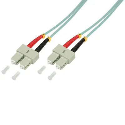 Zdjęcie produktu dla LogiLink 1m SC-SC, 1 m, OM3, SC, SC