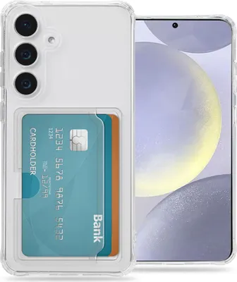Zdjęcie produktu dla imoshion Softcase Backcover z uchwytem na karty do Samsung Galaxy S25 Plus - przezroczysty