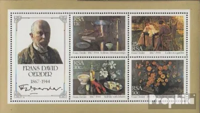 Produktbild von Briefmarken Südafrika 1985 Mi Block17 (kompl.Ausg.) gestempelt Gemälde