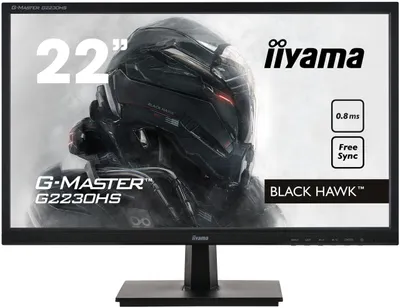 Obrázok produktu pre iiyama G-MASTER G2230HS-B1, 54,6 cm (21.5"), 1920 x 1080 px, Full HD, LCD, 0,8 ms, Čierna