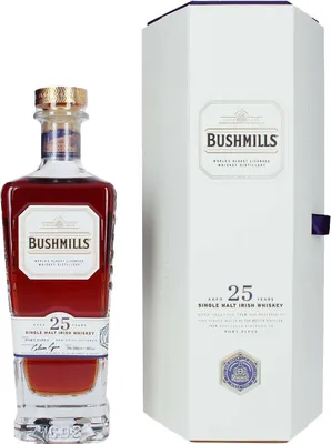 Produktbild von Bushmills 25 Years + Box 700ml 46% Vol.