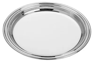 Obrázok produktu pre Strieborné podtácky, priemer 14 cm, elegantný okrúhly dizajn